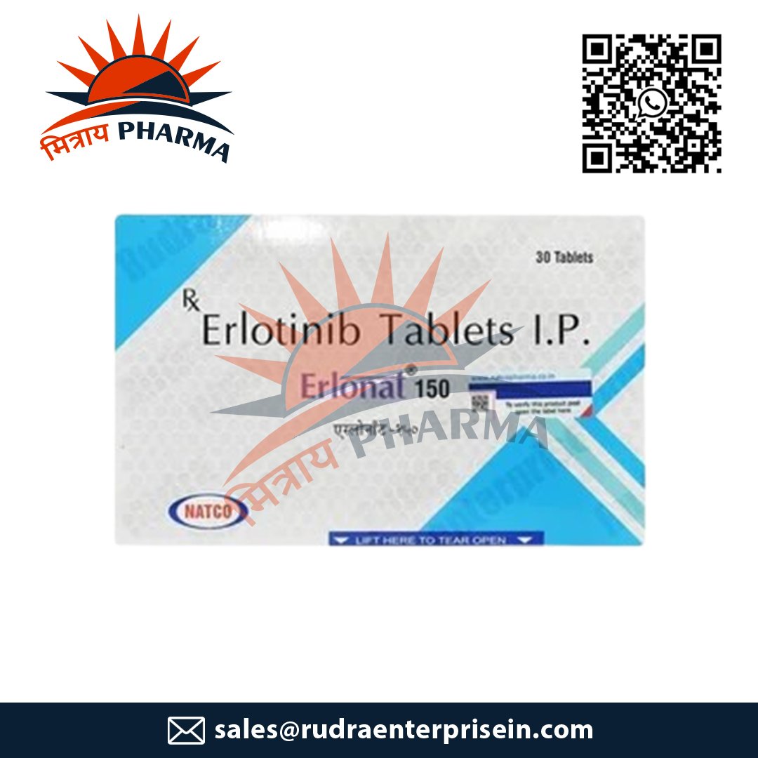 Erlonat Erlotinib 150 Mg Tablets