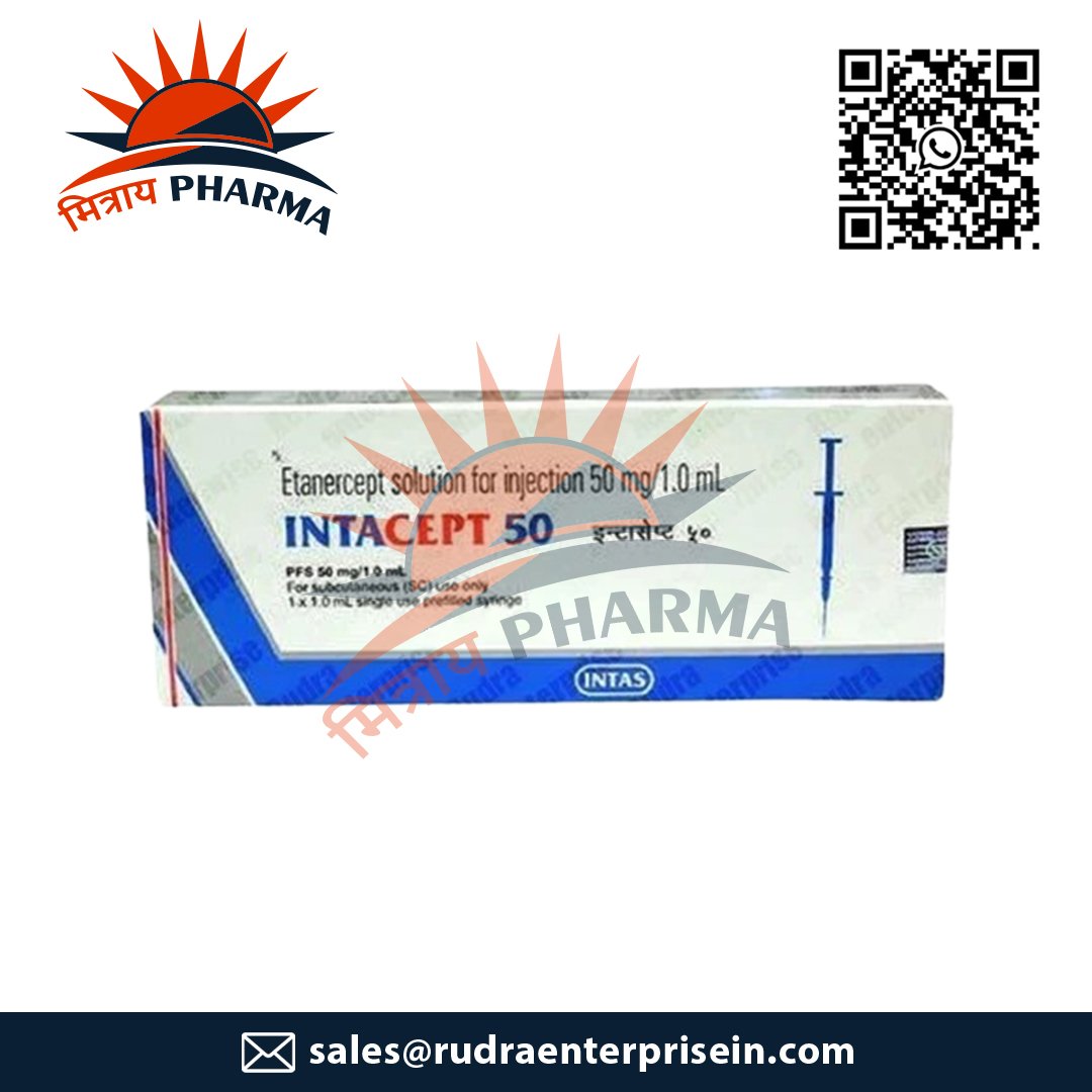 Etanercept Solution Intacept 50/25 Mg