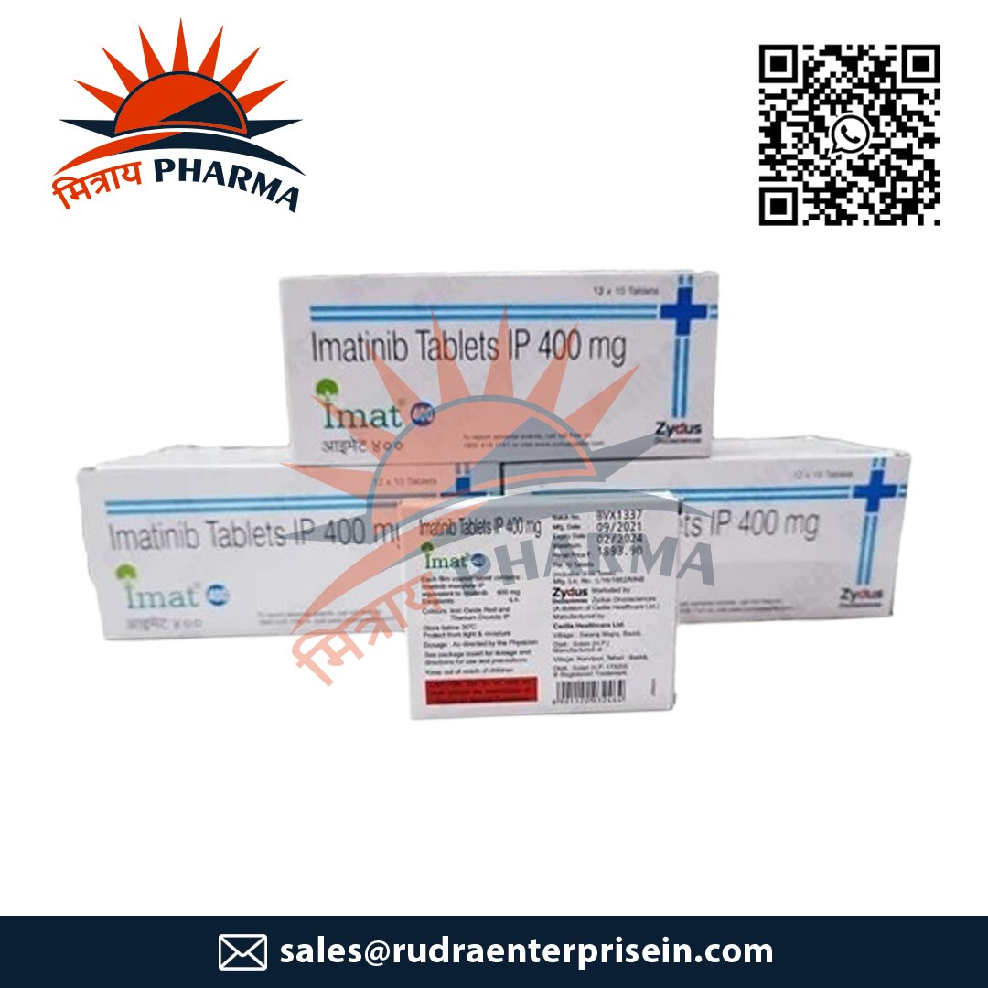 Imatinib Imat 400 Mg Zydus Anti Cancer Medicine