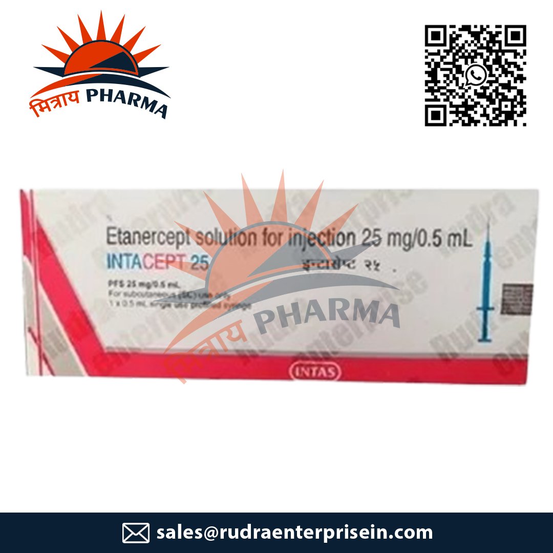 Etanercept Solution Intacept 25 Injection