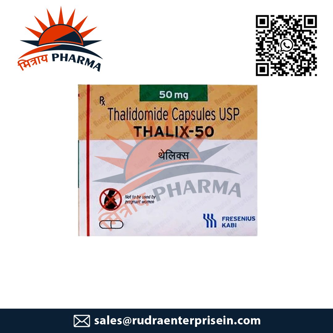 Thalidomide Thalix 50/100 Capsules