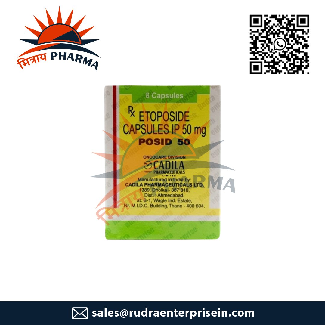 Etoposide Capsules Posid 50 Mg 8 Capsules